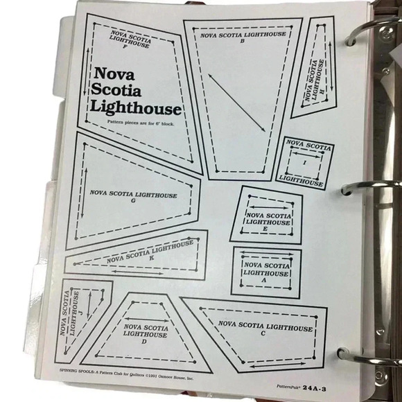 Vintage Georgia Bonesteel’s Spinning Stools quilters book - Picture 5 of 8